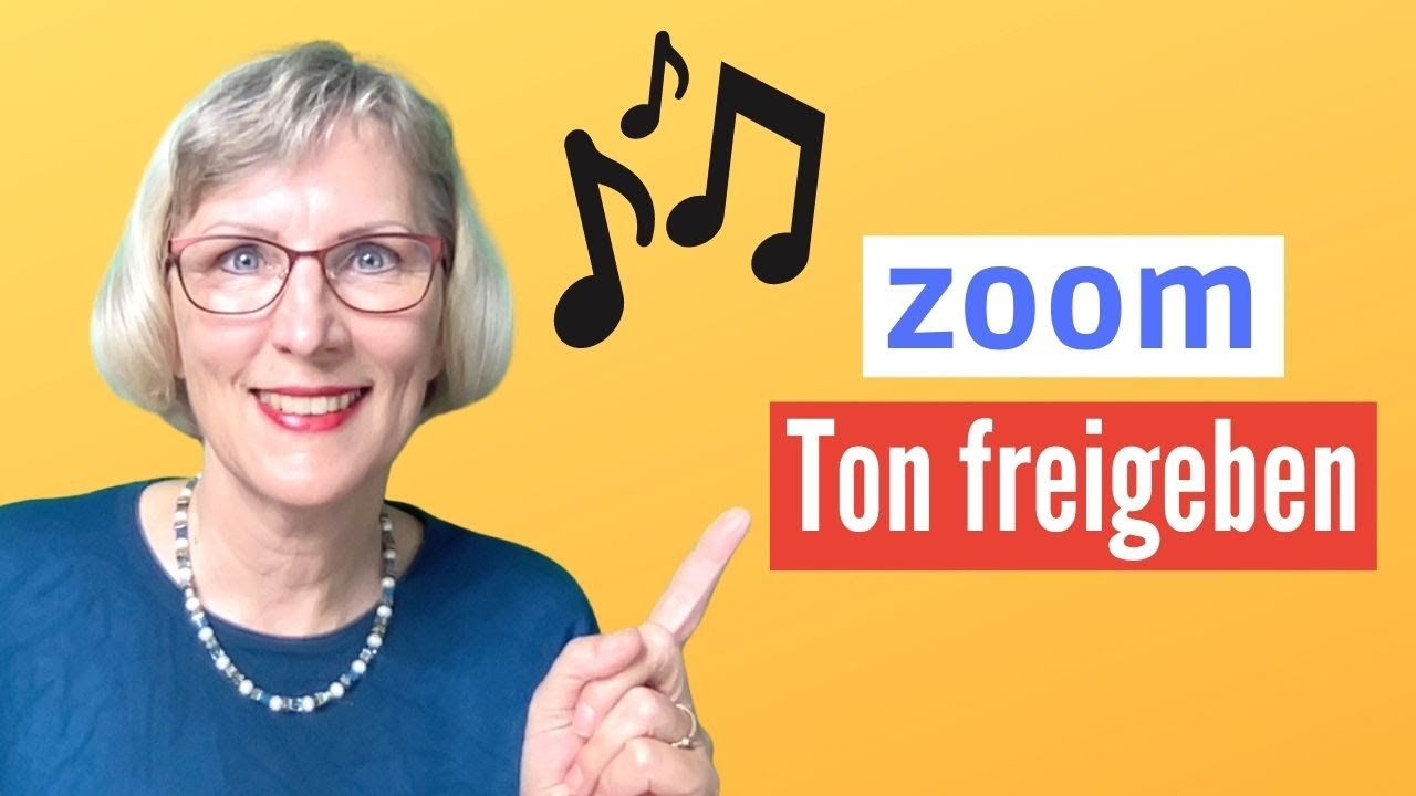 Zoom Ton freigeben: Musik, Instrument (3 Optionen)