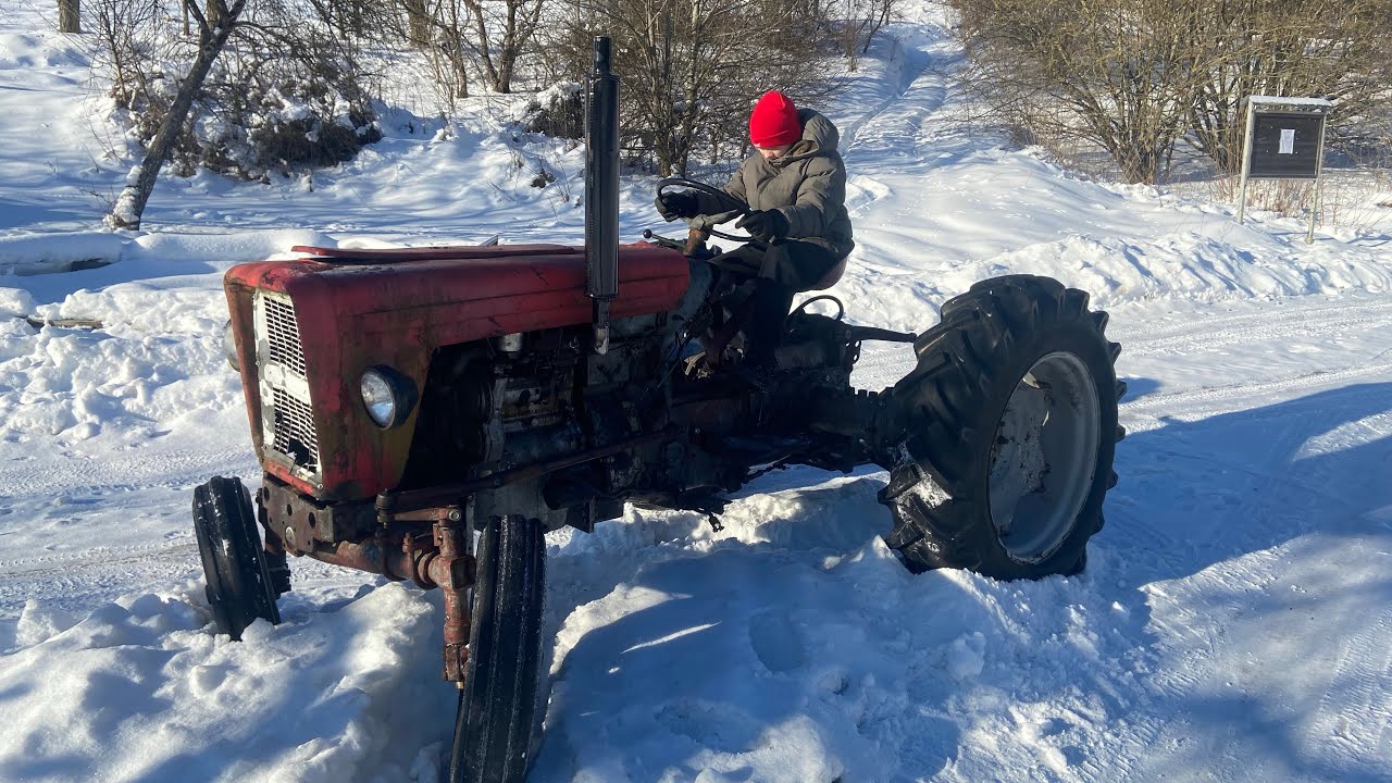 Ciapek 3P Utknął W Śniegu $ Nowy Nabytek Na Warsztat