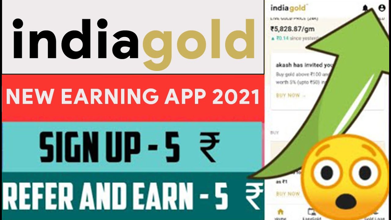 indiagold app referral code | Earn Upto 10000rs | Refer and Earn | Instant Bank transfer With PROOF