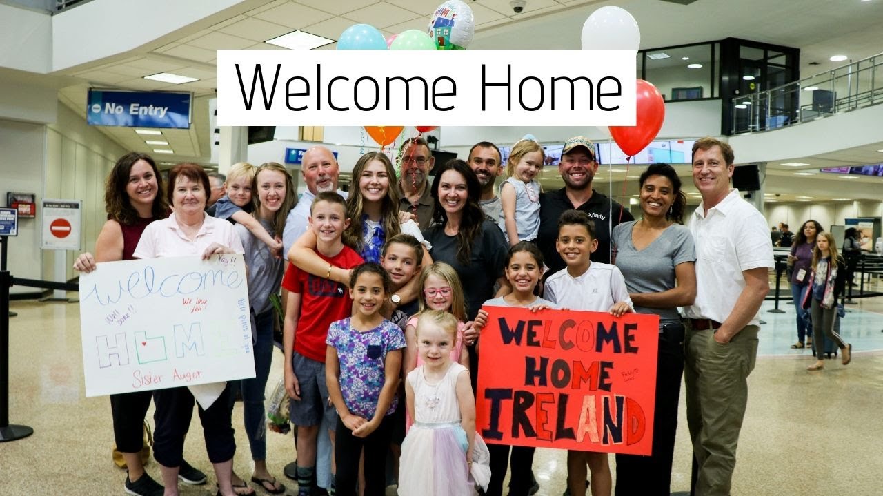 Welcome Home Sister Auger | Utah Missionary Homecoming | LDS Missionary