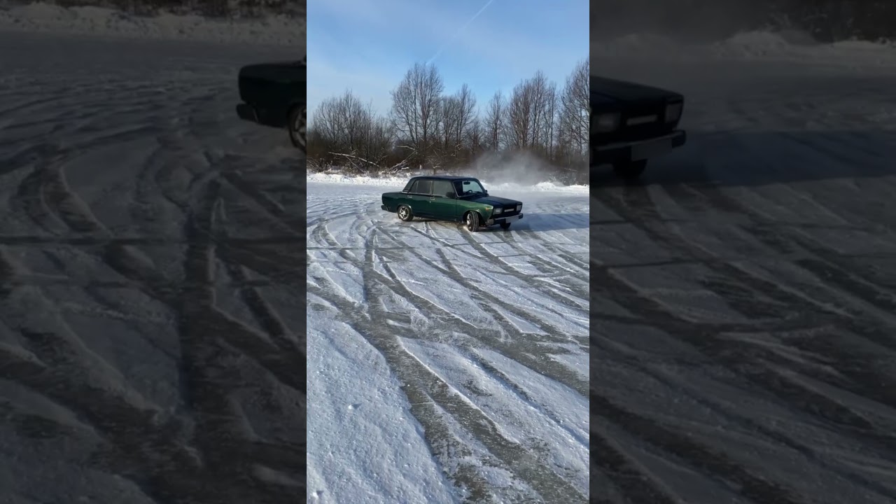 надо так подъезжать #drift #lada #лада #жигули #дрифт #ваз