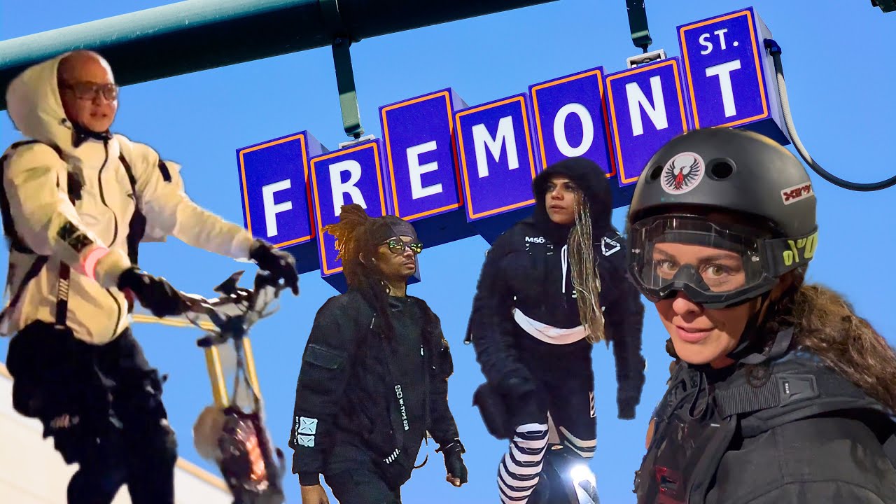 Cruising Around *Fremont Street* Las Vegas on PEV’s