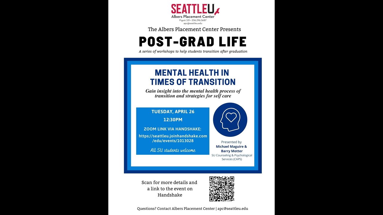 Post Grad Life - Mental Health in Times of Transition