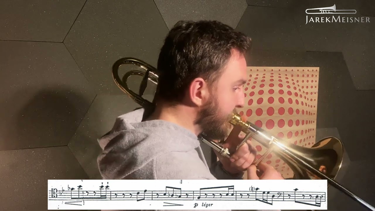 Marcel Bitsch - Etude no. 10/ Jarek Meisner / Trombone