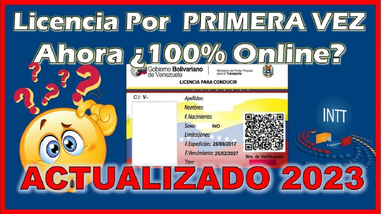 ✅COMO sacar 💥LICENCIA DE CONDUCIR por primera VEZ por Internet NUEVO PROCECIMIENTO y Requisitos 2023