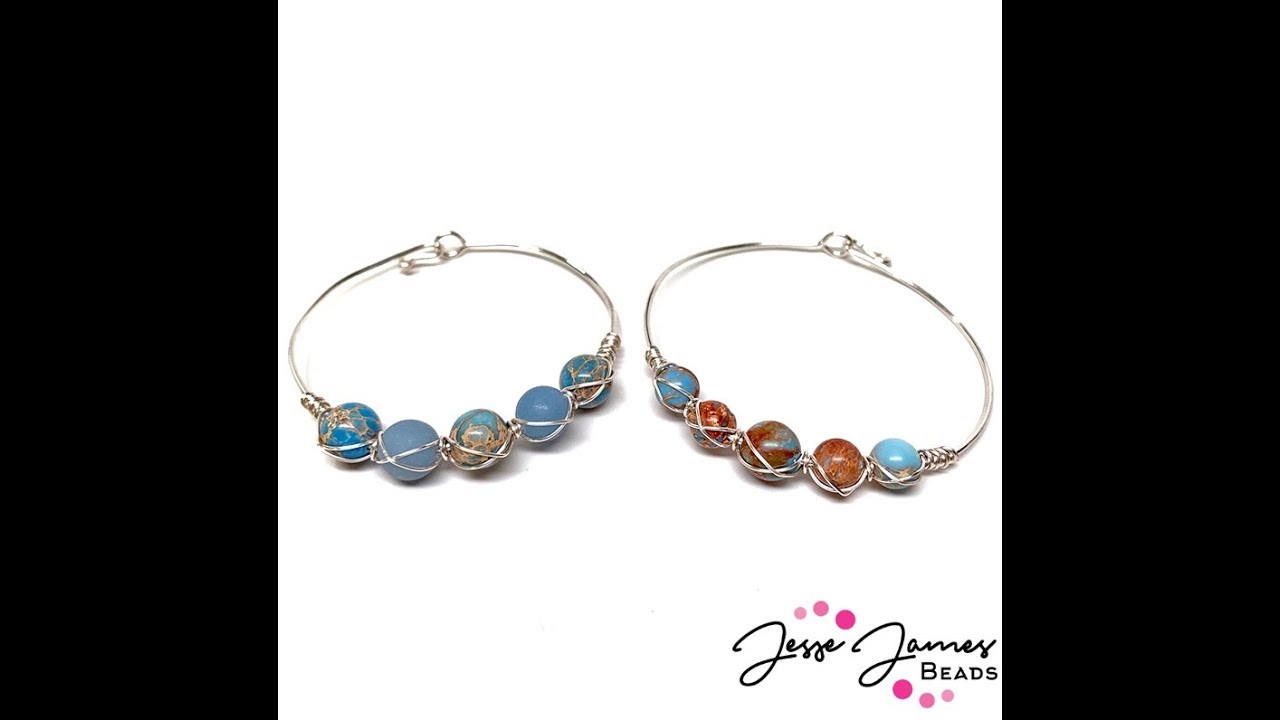 Easy Wire Wrapped Bangle Tutorial
