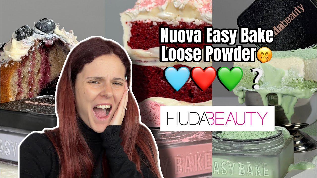 NUOVA EASY BAKE POWDER 🩵❤️💚❔| HUDA BEAUTY