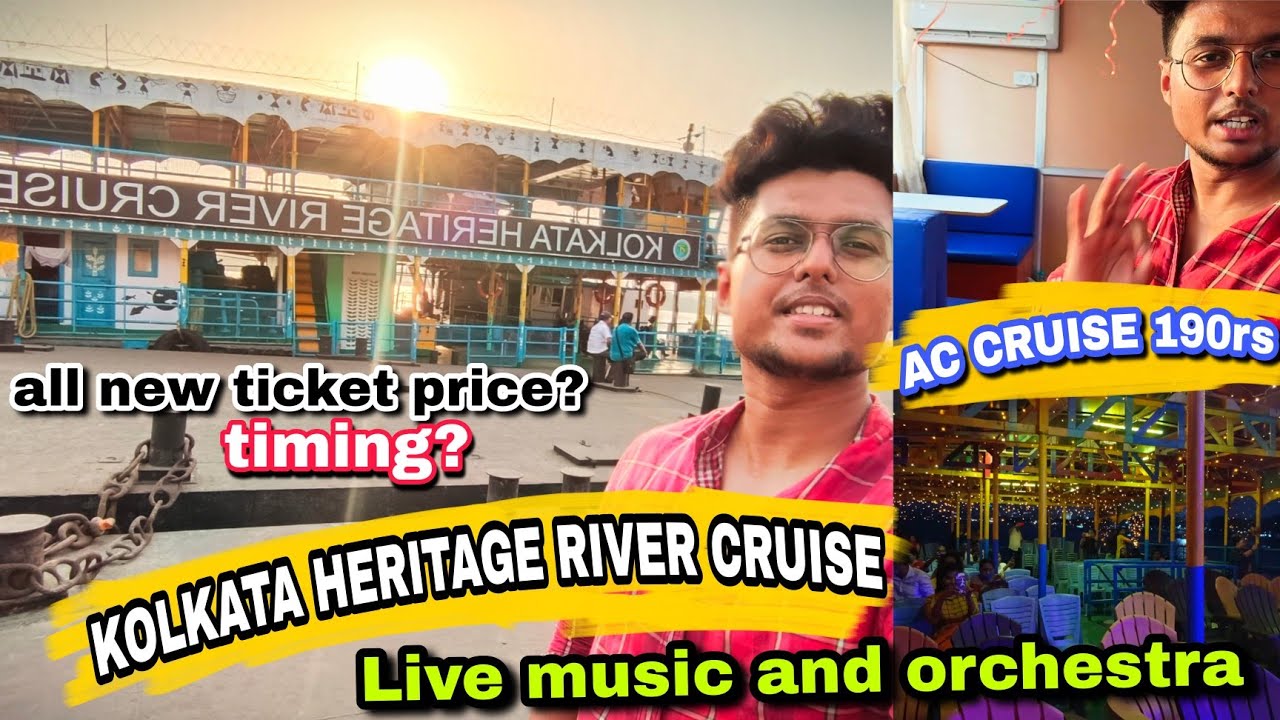 Kolkata Heritage River Cruise | complete tour and details | AC cruise details |MDFILMS96