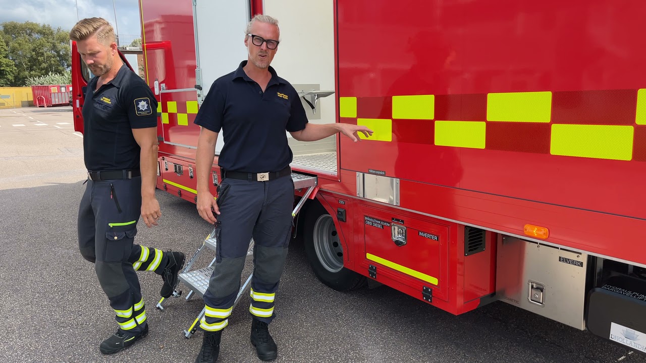 Räddningstjänsten Halmstad Depåbil