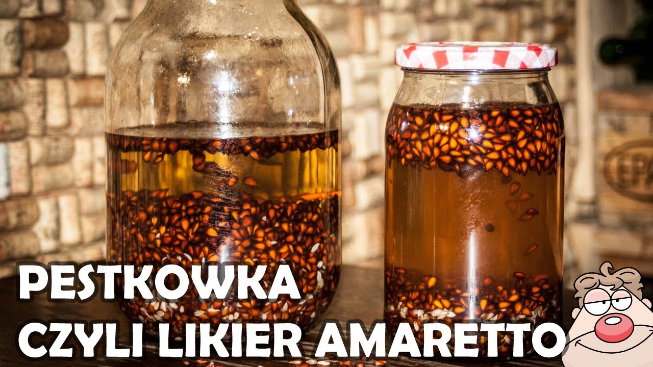 Pestkówka czyli likier Amaretto Migdałowy - Zrób to Sam - przepis :)