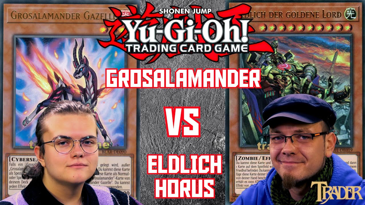 YuGiOh Grosalamander VS Eldlich Horus deutsch | Stream Duell 687 | salamangreat | Trader Duel 2024