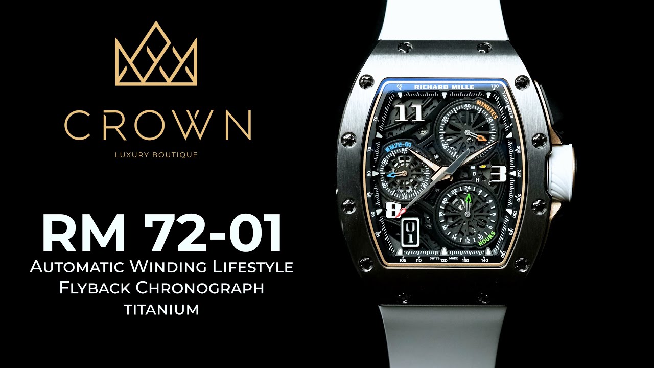 RM 72-01 Automatic Winding Lifestyle Flyback Chronograph | CROWN REVIEW 4K