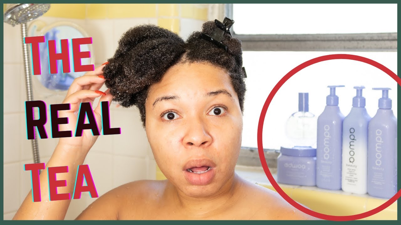 Adwoa Beauty Blue Tansy Review + Demo on 4C Protein Sensitive Hair