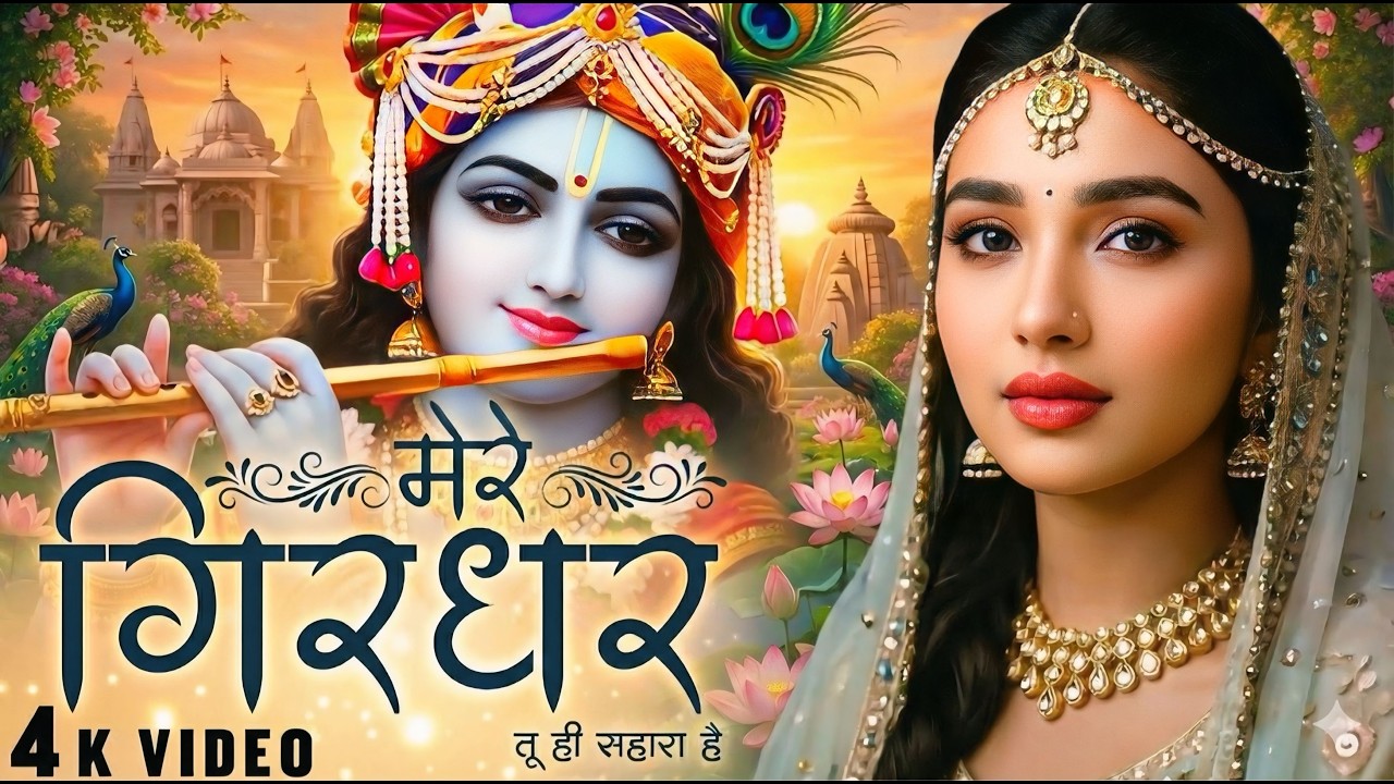 दुनिया का सबसे मीठा भजन | मेरे गिरधर तू ही सहारा है | Mere Girdhar Tu Hi Sahara Hai | Krishan Bhajan