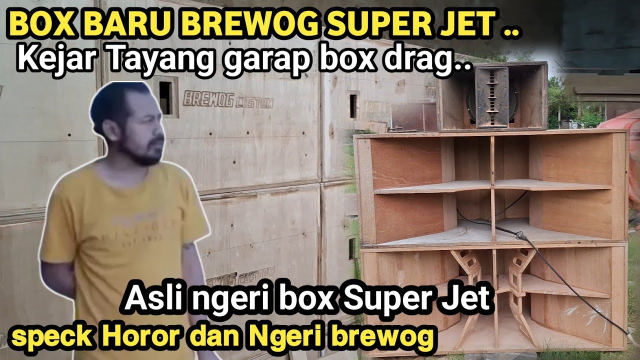 INTIP BOX TERBARU BREWOG SUPER JET‼️DAN KEJAR TAYANG GARAP BOX DRAGMINI 21 INCH