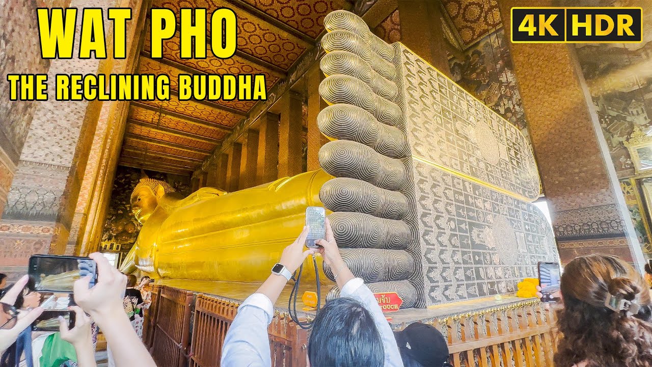 🇹🇭[4K HDR] Wat Pho Temple Tour 🛕 | Bangkok’s Spiritual Treasure