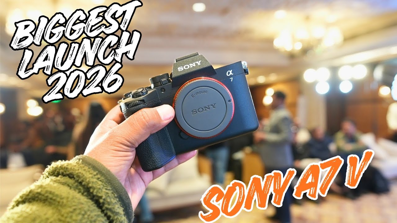 Sony A7 V Grand Launch at Taj Palace | rent now at Sahil Films