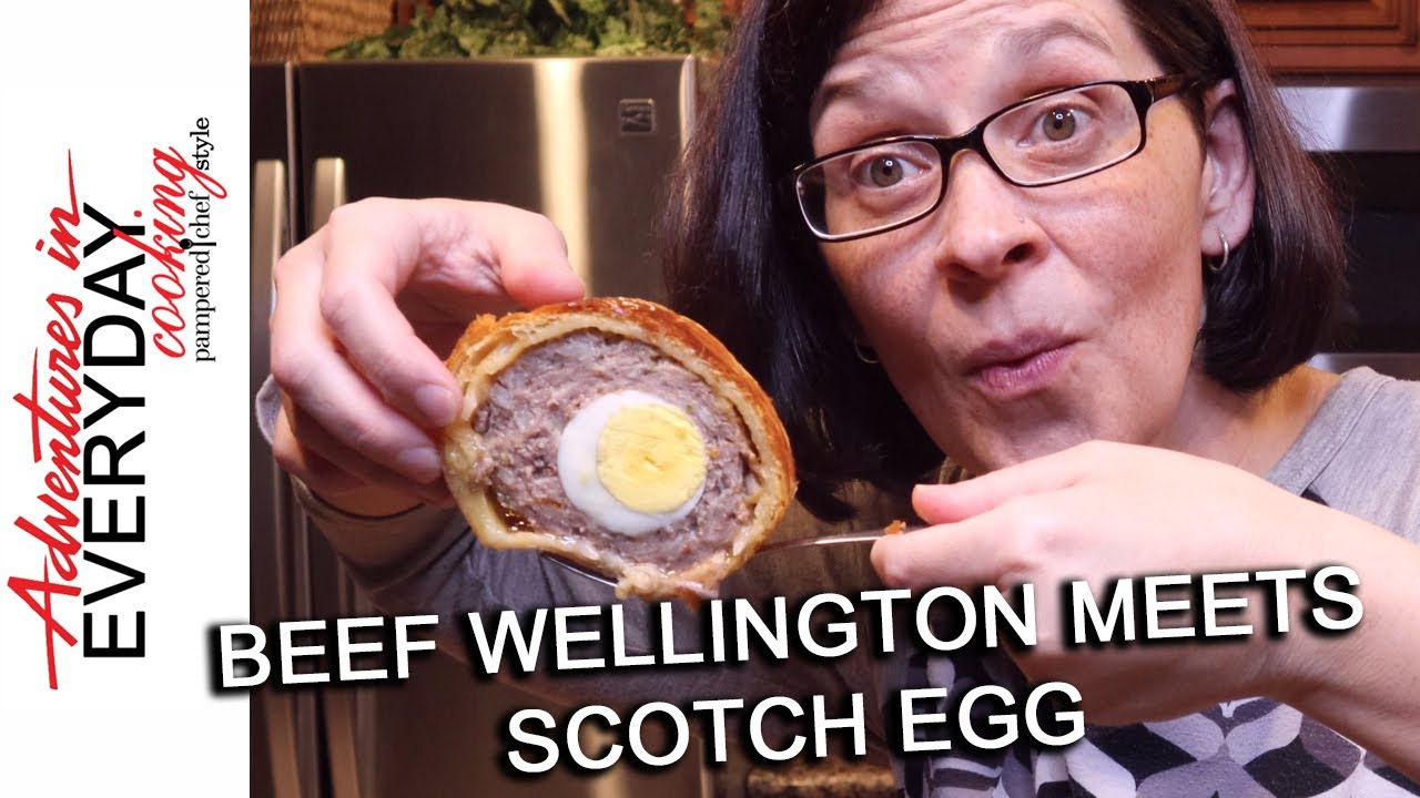 Scotch Wellington Sausage Roll - Nadiya Hussains Meatloaf Roll- Adventures in Everyday Cooking