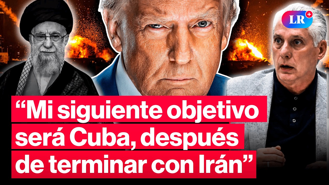 Trump asegura que Cuba será su próximo objetivo tras terminar la guerra con Irán #lr