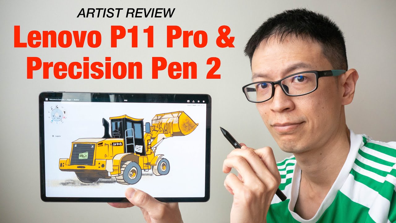 Обзор художника: Lenovo P11 Pro и Precision Pen 2