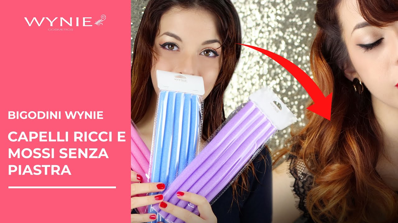Bigodini Wynie - Capelli ricci e mossi senza piastra