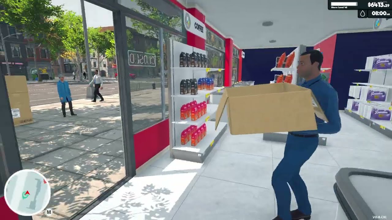 Let's CHECK OUT THE CITY!  Big update with wholesale markets  | Supermarket Simulator |  Ep18