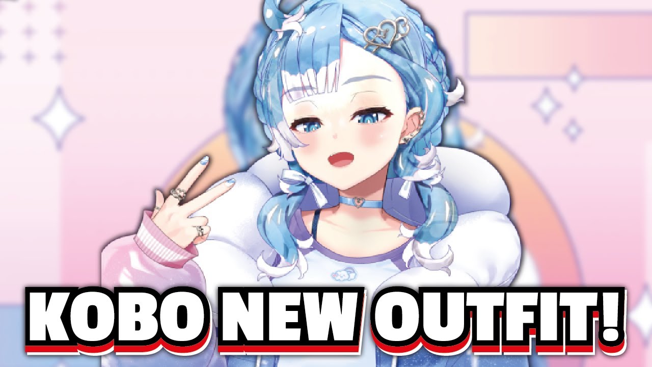 Kobo new outfit look so Fluffy and Fuzzy (also Kobo short hair)