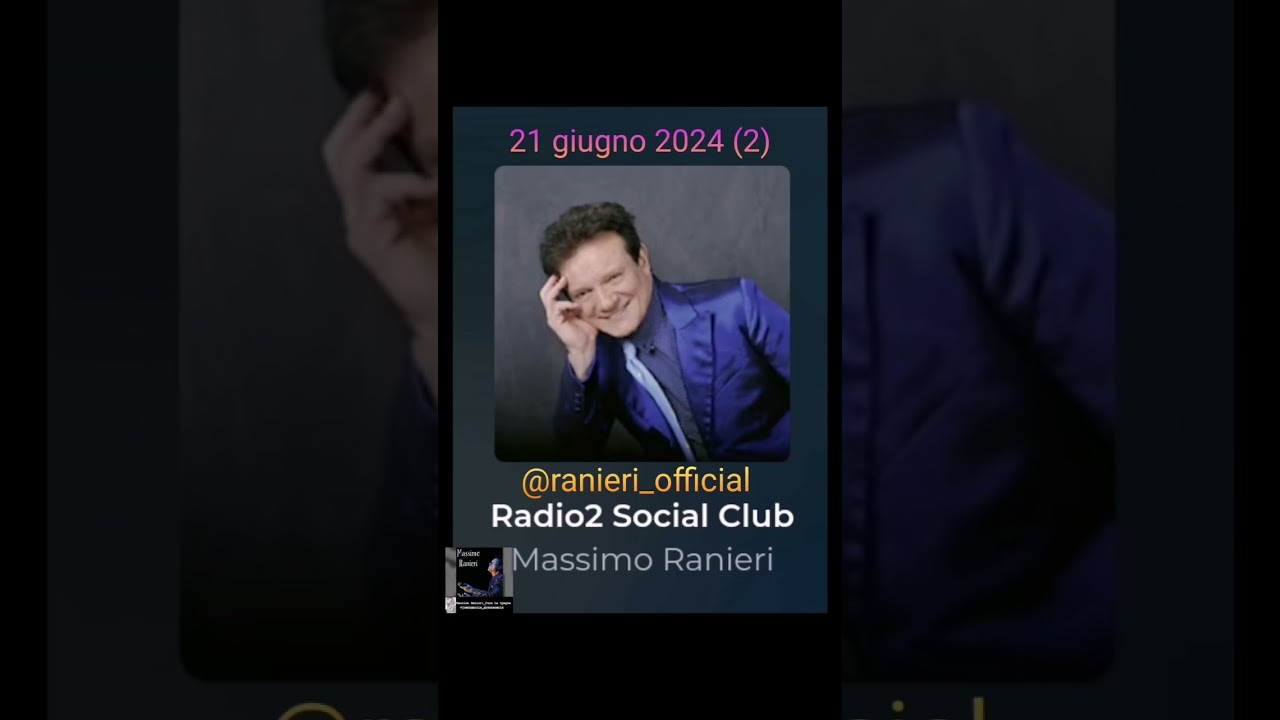 Massimo Ranieri intervista 21 giugno 2024 Radio (2)