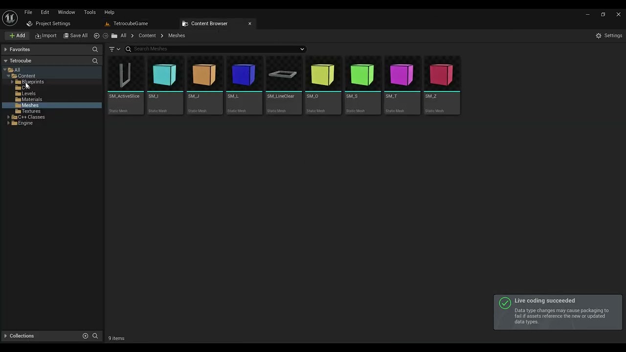 UE5.3 C++ Tutorial - A Tetris-Like - 2