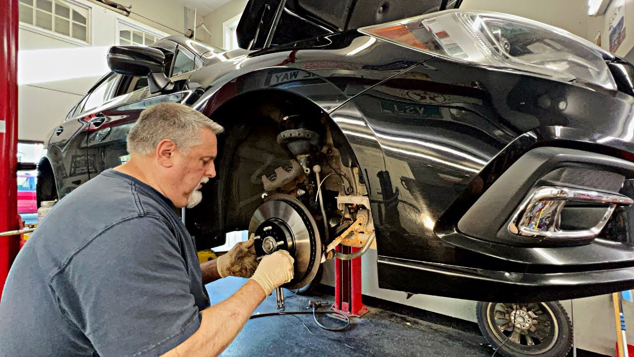 (2015-2022) Subaru Legacy Front Brake Pad and Rotor Replacement