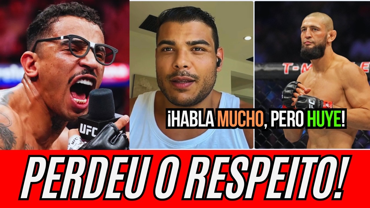 🚨PRATES EXPONE: MCGREGOR HUYÓ, BORRACHINHA CAZA A CHIMAEV Y MÁS.