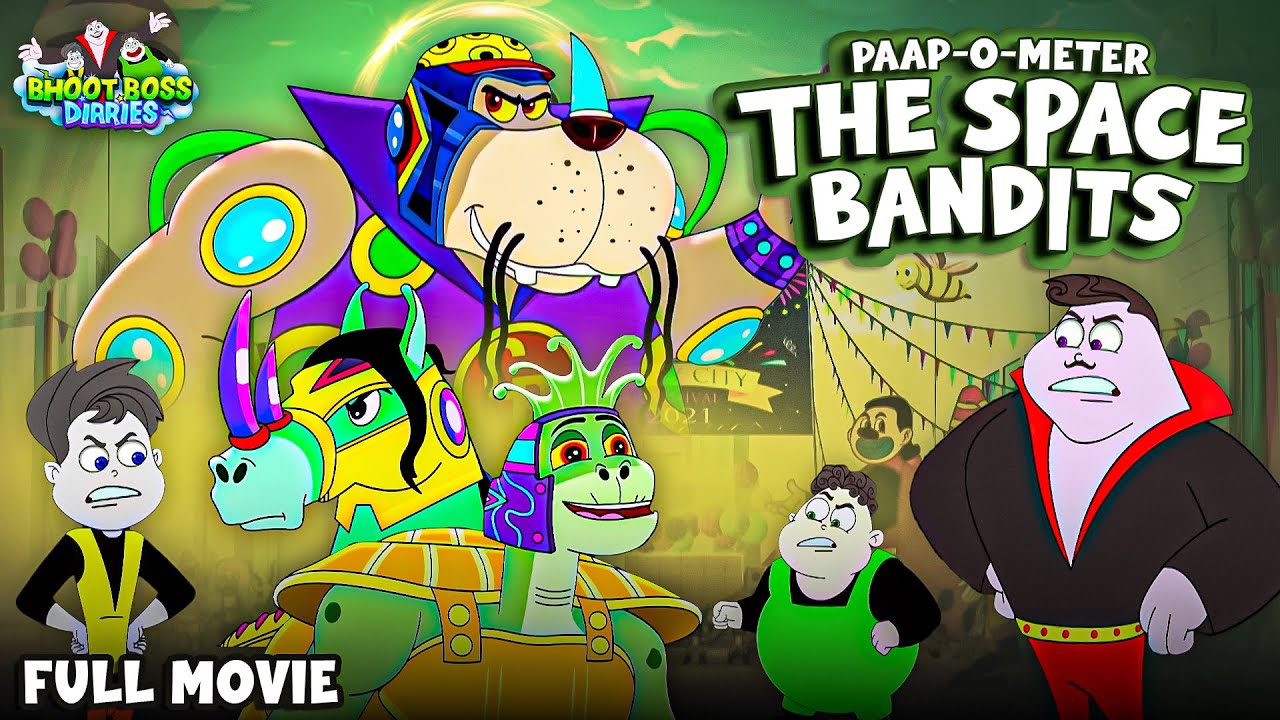 The Space Bandits - Paap-O-Meter | Bhoot Boss Diaries | New Cartoon Movie 2025