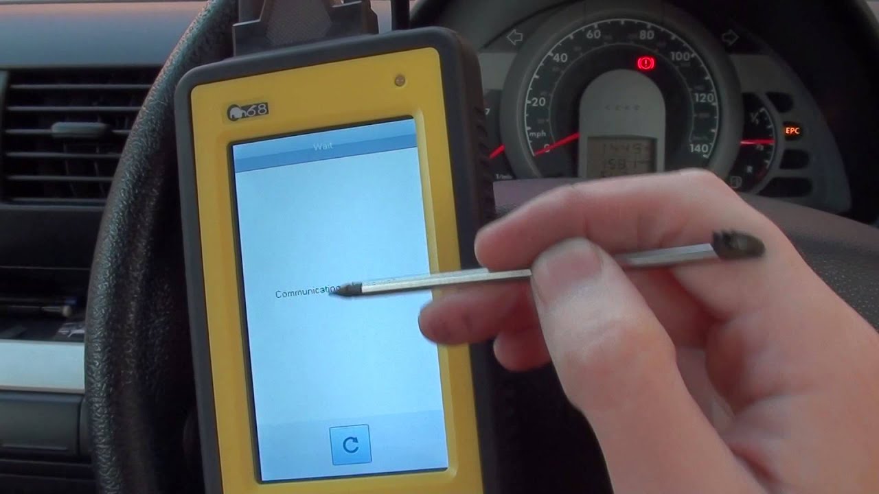 CareCar C68 Diagnose VW Fox EPC Warning Light Symbol