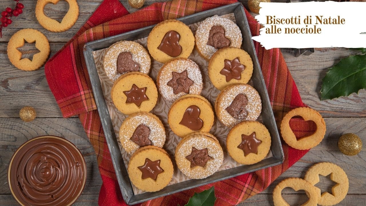 Biscotti di Natale alle nocciole