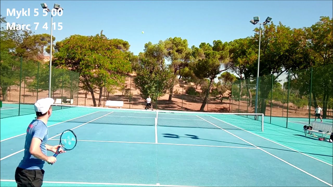 ⚖️ Racquet-switch: From EZONE 98 (305g) to EZONE DR 98 (285g) // Marcos vs Mykl (Set 2)
