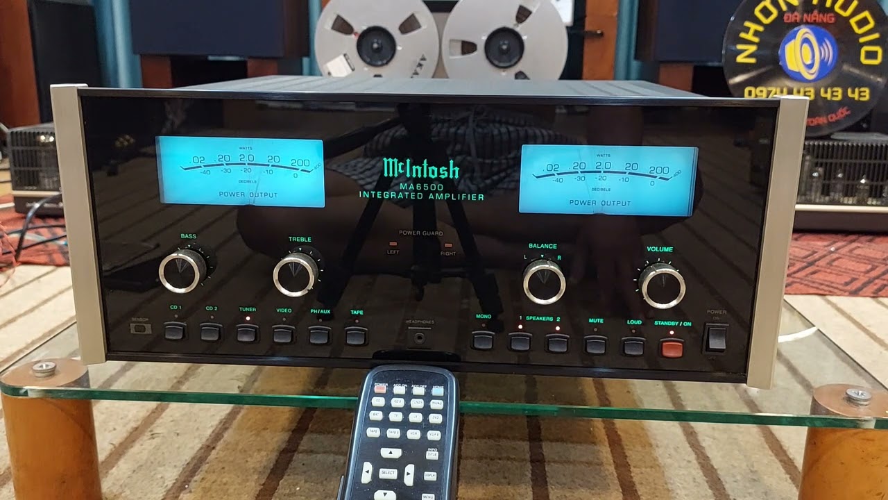 Đã bán Amply Mcintosh MA6500 trưng bày đẹp nghe nhạc hay lì xì ngay 2tr để ăn tết LH 0974.43.43.43