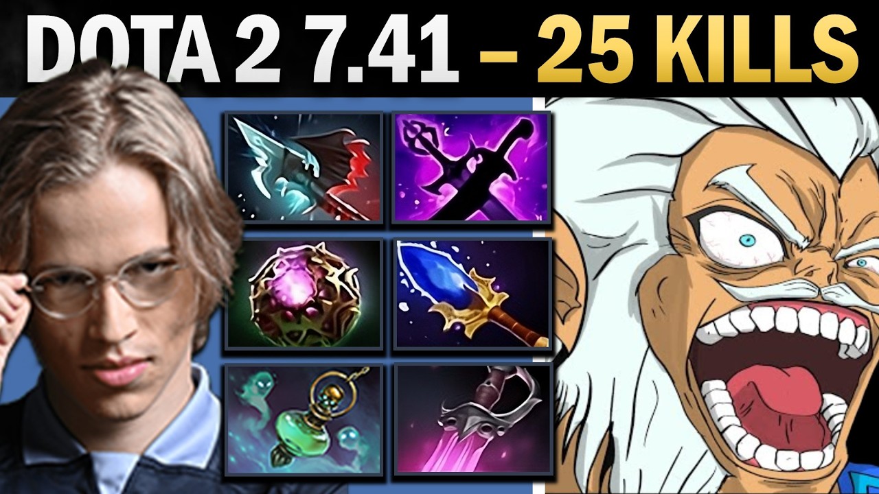 Zeus with 25 Kills and Pendulum - Dota 7.41
