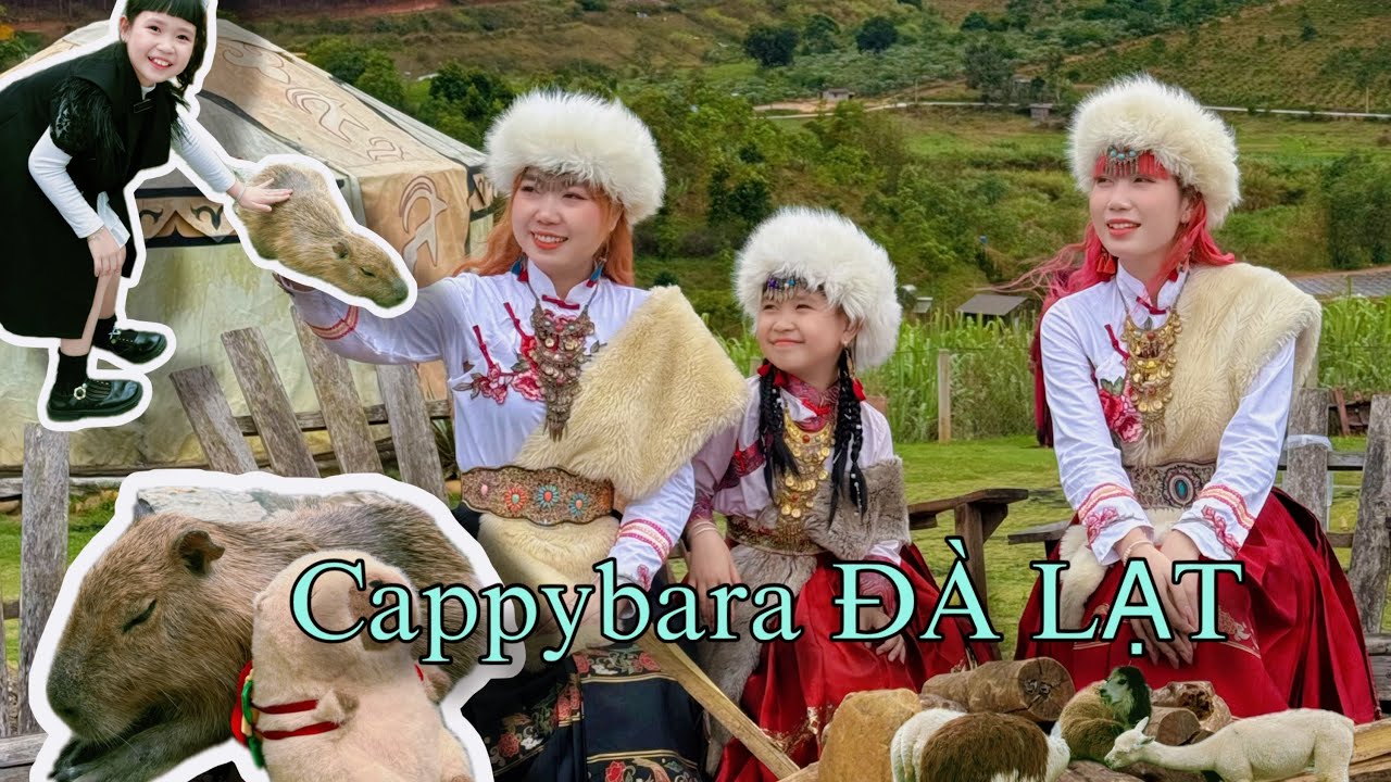 72 GIỜ Ở ĐÀ LẠT THĂM CAPPYBARA ? BÉ SÚN I SAM SAM
