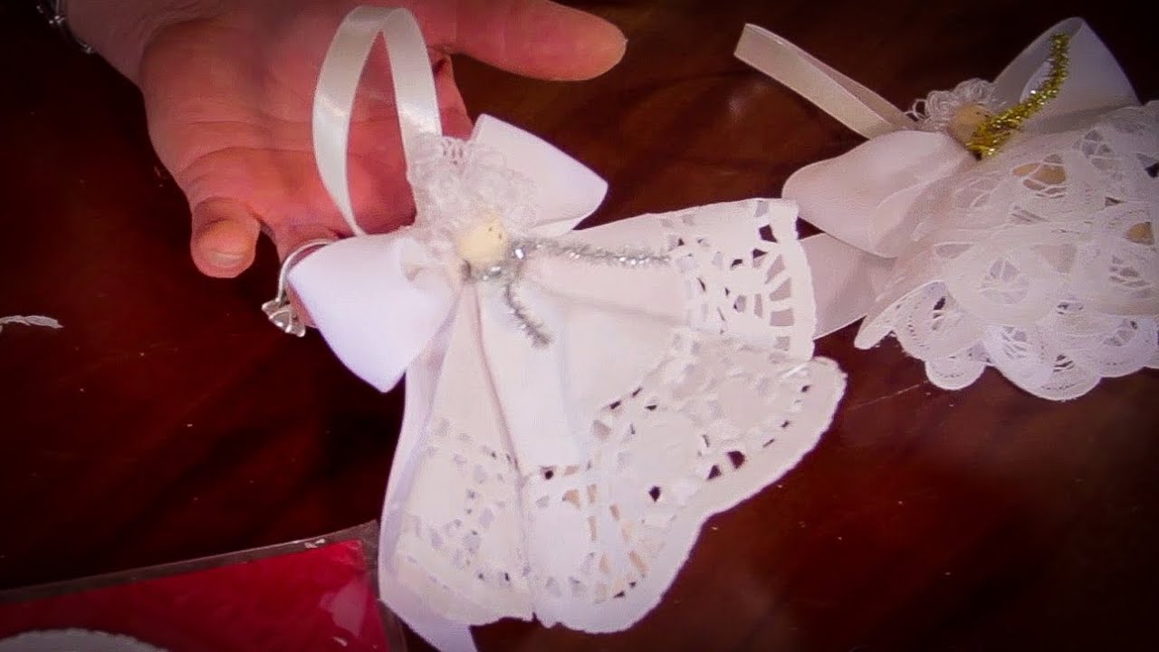 How to Make Peg Fairy Christmas Tree Decorations