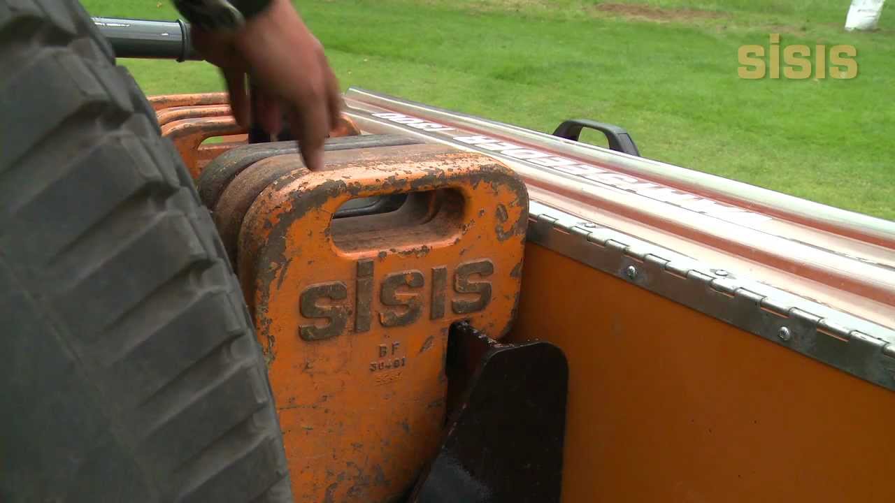 SISIS Variseeder 1300 - Football Pitch Maintenance