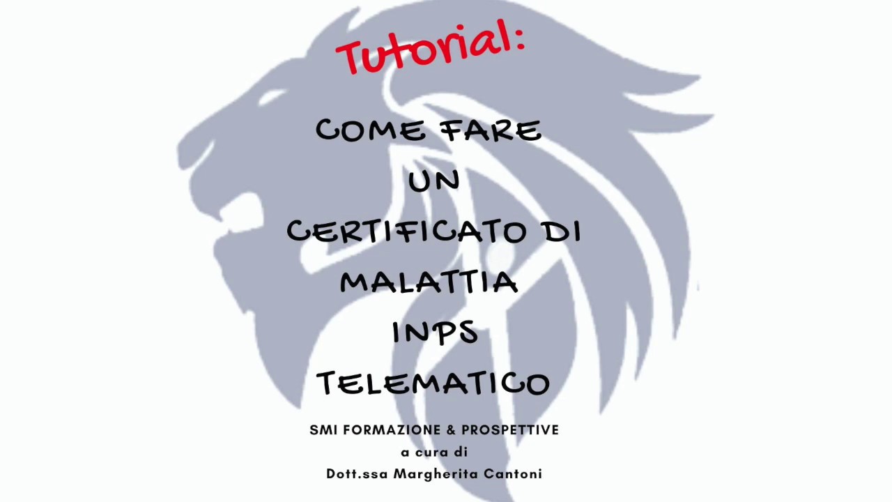 Tutorial: come compilare (bene) un certificato di malattia INPS telematico - Sistema TS