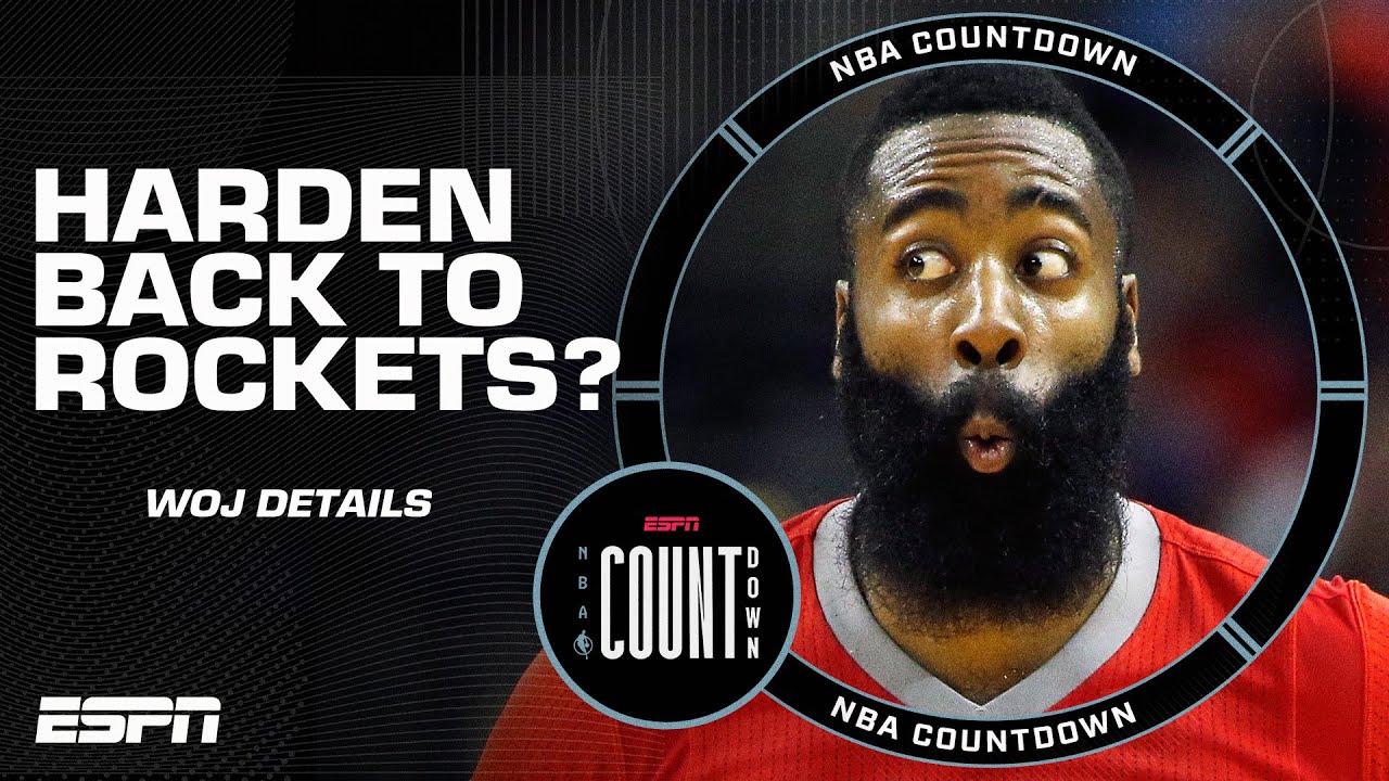 Woj: The Rockets are a REAL suitor for James Harden in free agency | NBA Countdown