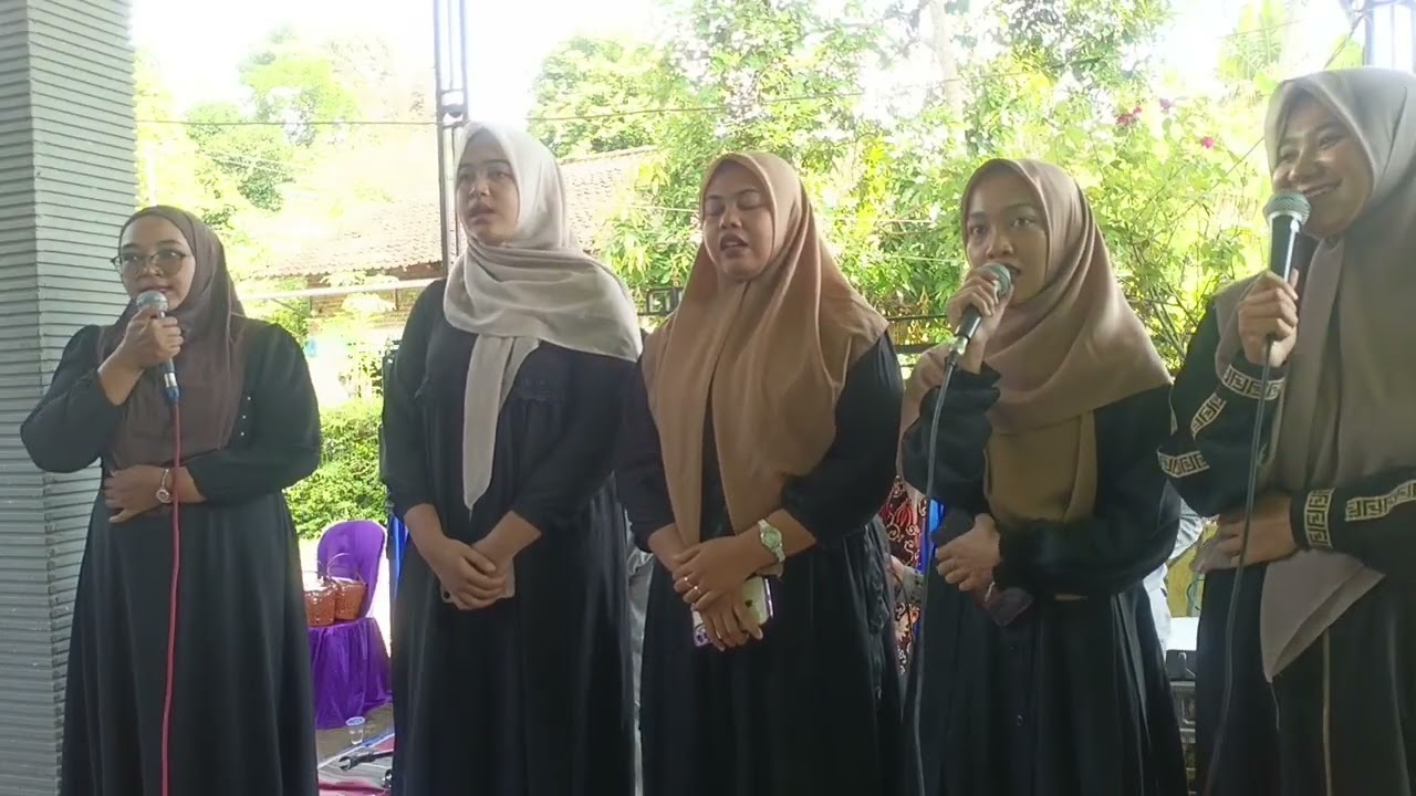 Mahallul Qiyam Banjari | Hadrah Fil Ghurofati Aminun Pesucen 