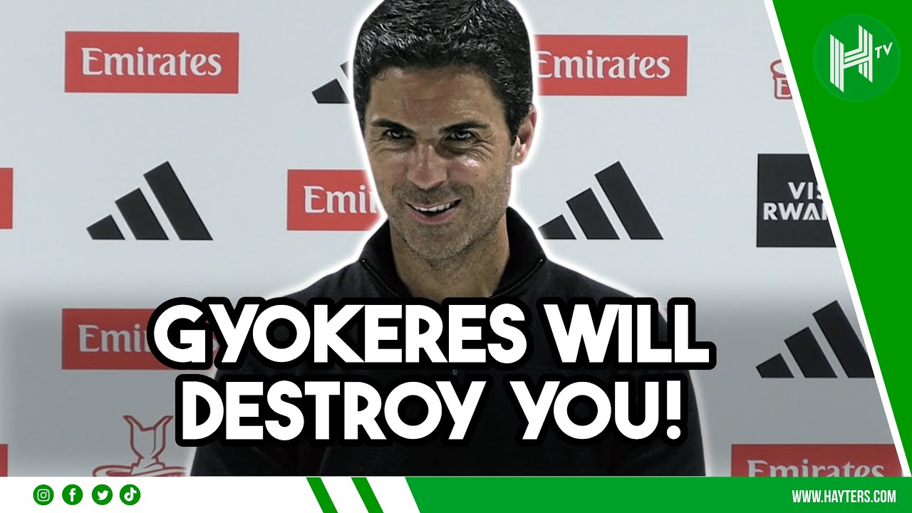 Gyokeres will DESTROY you! | Arteta after striker scores FIRST Arsenal goal