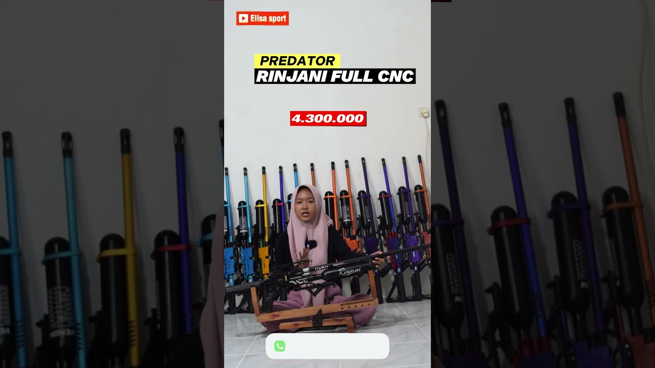 SENAPAN ANGIN PCP PREDATOR RINJANI FULL CNC #promosenapanmurah #senapananginterbaik #senapanangin