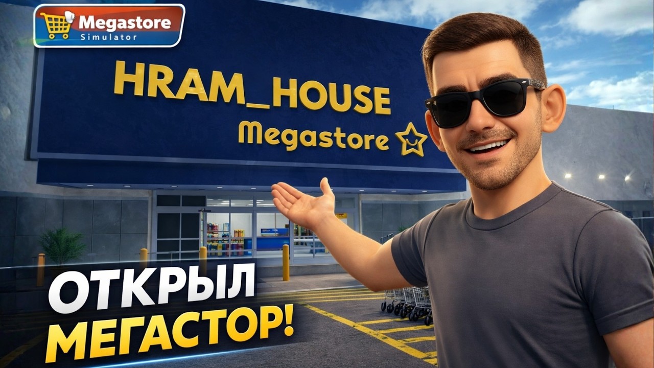 СМОГУ ЛИ РАСКРУТИТЬ МЕГАСТОР С НУЛЯ? Первый день! ➤ Megastore Simulator #1