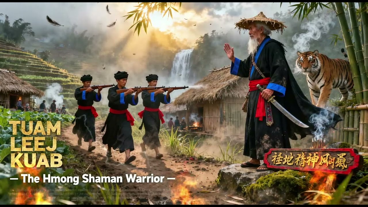 Tuam  Leej Kuab The Hmong Shaman Warrior (Part 5956)