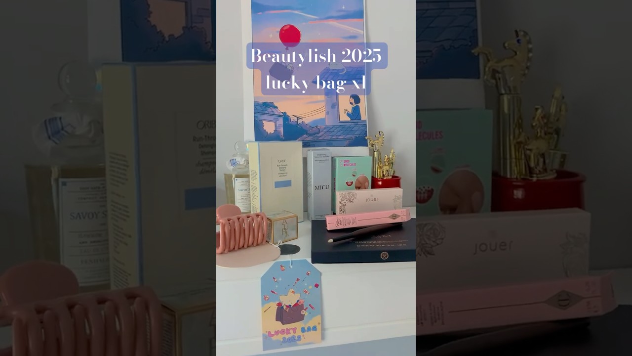 A closer look at my Beautylish 2025 Lucky Bag XL #beautylish #luckybag2025