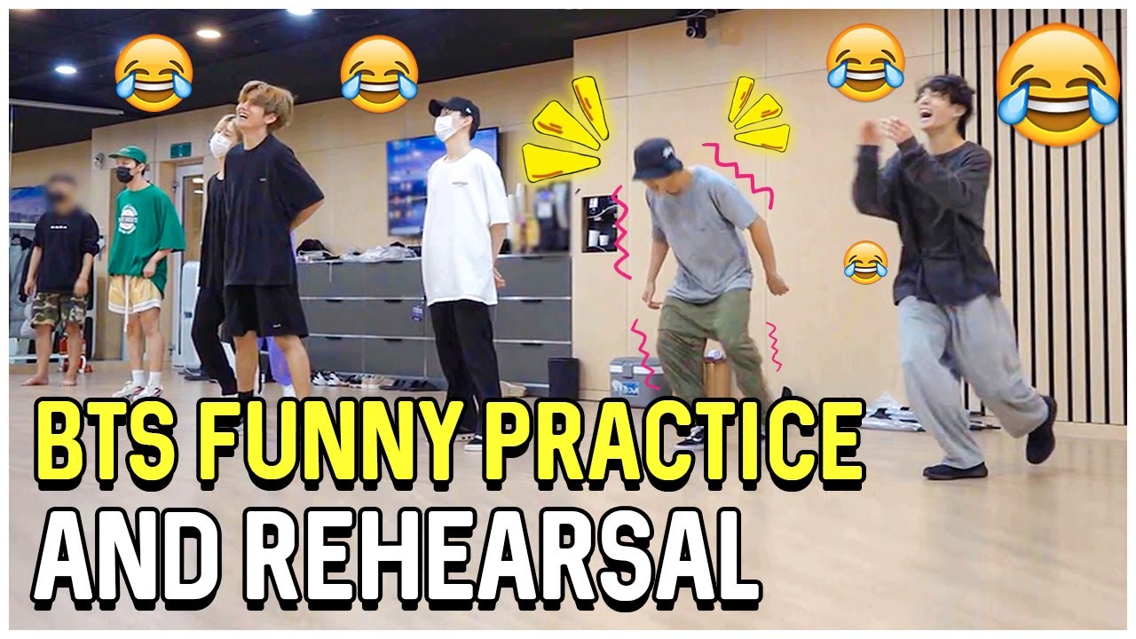 BTS Funny Practice and Rehearsal