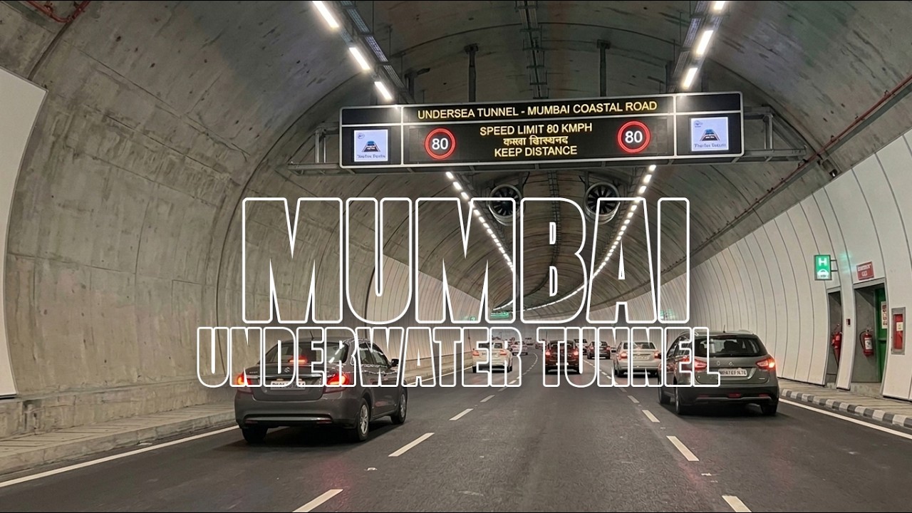Mumbai Underwater Tunnel | India’s First Undersea Road Tunnel | Mumbai Coastal Road Project